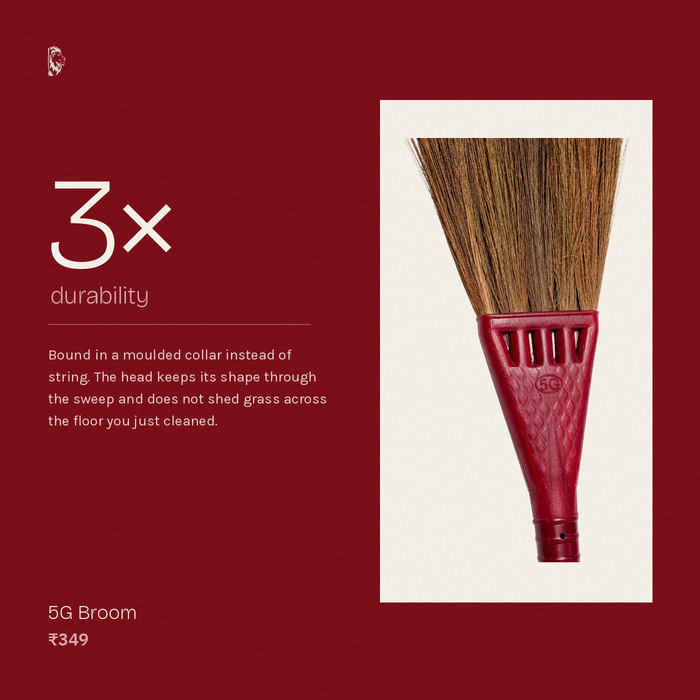 Mufasa 5G Traditional Grass Broom